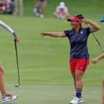 Solheim Cup 2024: Nelly Korda und Megan Khang überzeugten bei den Freitags-Fourballs. (Foto: Getty)