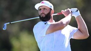 Jon Rahm hat den Heimsieg auf der DP World Tour fest im Blick und muss am Finaltag nur noch einen Konkurrenten überholen. (Quelle: Getty)