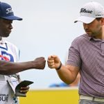 Nicolai von Dellingshausen ist den in Führung liegenden Engländern auf der DP World Tour auf den Fersen. (Quelle: Getty)