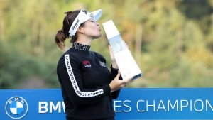 Hannah Green gewinnt die BMW Ladies Championship der LPGA Tour. (Foto: Getty)