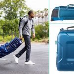 Das Travel Cover Kube von Sun Mountain lässt sich sehr klein zusammenfalten. (Foto: Sun Mountain)