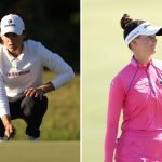 Albane Valenzuela und Esther Henseleit bei der zweiten Runde des Finales der LPGA Tour. (Fotos: Getty)
