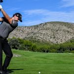 Nicolai von Dellingshausen am ersten Abschlag des Club de Golf Alcanada an Tag 3 des Challenge Tour Grand Finals. (Foto: Getty)