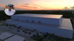 In dieser Halle soll Tiger Woods' Technik-Spektakel "TGL" steigen. (Foto: x.com/TGL)