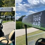 Schutz und Werbefläche in einem. (Foto: Head Pro)