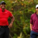 Tiger Woods und Sohn Charlie bei der PNC Championship 2023 in Florida (Foto: Getty)