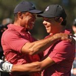 Tiger und Charlie Woods gelten als eingespieltes Vater-Sohn-Duo. (Foto: Getty)
