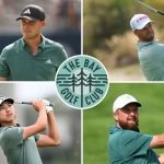 Die Spieler des "The Bay Golf Club" der TGL: Ludvig Åberg, Wyndham Clark, Min Woo Lee, Shane Lowry. (Fotos: Getty)