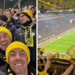 Fußballfan: Rory McIlroy zu Gast bei Borussia Dortmund. (Foto: Instagram.com/@dpworldtour)