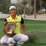 Im Schlussspurt kann sich der Chinese Haotong Li den Sieg auf der DP World Tour sichern. (Foto: Getty)