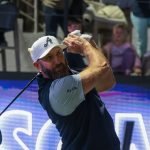 Ungewohntes Bild: Beim LIV Golf Auftaktsevent sieht man Dustin Johnson ohne TaylorMade Kappe - das erste Mal seit 18 Jahren. (Foto: Getty)