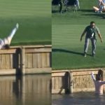 Ein Ass, ein Sprung (Foto: Twitter@PGATour)