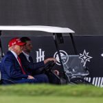 Donald Trump beim LIV Golf Event in Miami. (Foto: Getty)