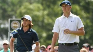 Jordan Spieth und Tommy Fleetwood spielen sich bei der PGA Tour Valero Texas Open für das Masters ein. (Foto: Getty)