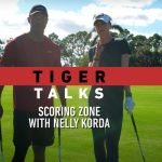 Tiger Woods und Nelly Korda erklären ihr Kurzspiel. (Foto:.youtube.com/@TAYLORMADEGOLF)
