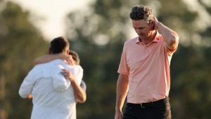 Justin Rose zieht im Playoff gegen Rory McIlroy den Kürzeren. (Foto: Getty)