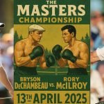 Bryson DeChambeau vs. Rory McIlroy: Das Duell ums Green Jacket. (Fotos: Screenshot Reddit und Getty)
