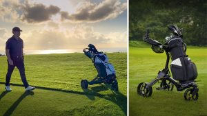 Alphard Golf startet in Deutschland mit dem Club Booster V2Pro und dem Cybercart. (Fotos: Alphard Golf)