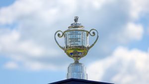 Neben der Wanamaker Trophäe erhält der Sieger der PGA Championship 2025 mehrere Millionen. (Foto: Getty)