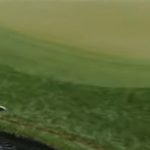 Ein Volunteer bei der PGA Championship 2025 gibt alles, um sich den Ball des Grand-Slam-Gewinners zu sichern. (Foto: Screenshot X/ @Golf.com)