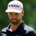 Bei der PGA Championship 2025 wirft Wyndham Clark nach einem Fehlschlag seinen Driver – später entschuldigte er sich öffentlich für den Vorfall. (Foto: Getty)