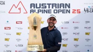 Nicolai von Dellingshausen gewinnt die Austrian Alpine Open der DP World Tour. (Foto: Getty)