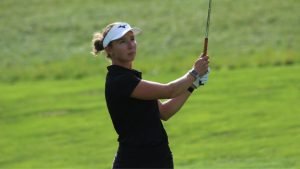 Patricia Isabel Schmidt im Interview vor dem Amundi German Masters. (Foto: Flickr@LET)