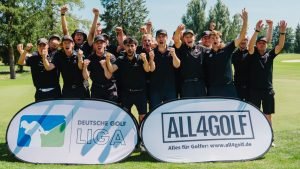 Die Herren des Münchener GC gewinnen den vierten DGL-Spieltag daheim und machen einen großen Schritt Richtung Final Four. (Foto: DGV/Eibl)