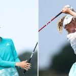 Esther Henseleit und Olivia Cowan bei der KPMG Women's PGA Championship 2025 auf der LPGA Tour. (Fotos: Getty)