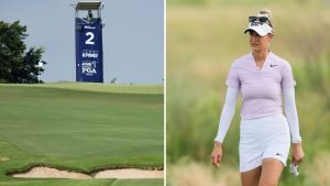 Nelly Korda kritisiert die Platzbedingungen in Frisco bei der KPMG Women’s PGA Championship auf der LPGA Tour. (Foto: Getty)