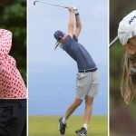 Aline Krauter (li.) auf der LPGA Tour; Helen Briem und Emma Spitz (re.) auf der Ladies European Tour. (Fotos: flickr)