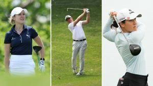 Die Schweizer Golferinnen und Golfer im Aufwind – ein Zwischenfazit. (Fotos: Getty)
