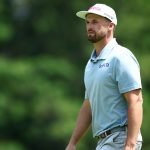 Wyndham Clark zerstört nach dem Cut-Aus bei der US Open 2025 mehrere Spinde. (Foto: Getty)