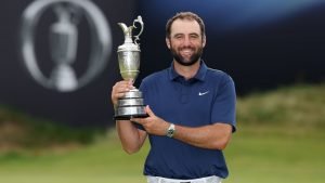 Scottie Scheffler gewinnt die British Open 2025. (Foto: Getty)