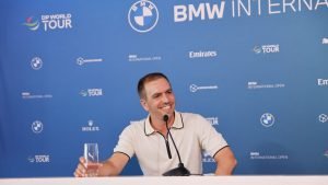 Philipp Lahm bei der BMW International Open. (Foto: BMW Golfsport)