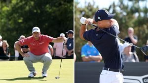 Während der dritten Runde der DP World Tour. (Fotos: Getty)