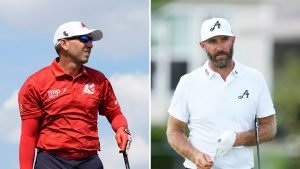 Garcia und Johnson im Gleichschritt vorn bei LIV Golf in Chicago. (Foto: Getty)