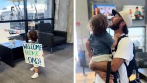 Max Homa mit Sohn Cam. (Foto: Tiktok.com/@lacehoma)