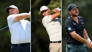 Während der ersten Runde der PGA Tour Playoffs. (Fotos: Getty)