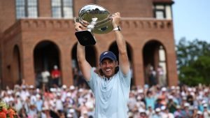 Tommy Fleetwood gewinnt die Tour Championship der PGA Tour. (Foto: Getty)