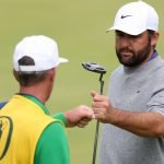 Scottie Scheffler muss beim BMW Championship weiterhin ohne seinen langjährigen Caddie Ted Scott auskommen. (Foto: Getty)