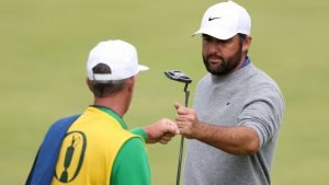 Scottie Scheffler muss beim BMW Championship weiterhin ohne seinen langjährigen Caddie Ted Scott auskommen. (Foto: Getty)