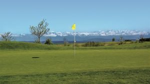 Der Alpenblick des Golfclubs Obere Alp (Foto: Golfclub Obere Alp)