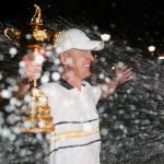 Das europäische Ryder Cup-Team feierte den Sieg ausgelassen. (Foto: Getty)