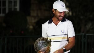 Tommy Fleetwood wird nach Ryder Cup 2025 mit Nicklaus-Jacklin-Award ausgezeichnet. (Foto: Getty)