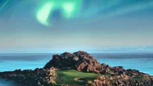 Lofoten Links verbindet Golf mit der Aurora Borealis und Mitternachtssonne. (Foto: GMS)