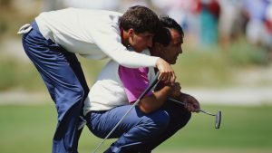 Jose Maria Olazabal und Seve Ballesteros. (Foto: Getty)