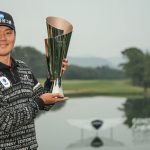Der Südkoreaner Junghwan Lee feiert seine Titelpremiere bei der Genesis Championship. (Foto: Getty)
