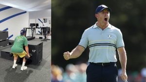 Rory McIlroy lässt mit neuem Workout Video hinter die Kulissen blicken (Fotos X.com/ETPI und Getty)