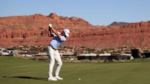 Michael Brennan hat bei der Bank of Utah Championship bisher überrascht. (Foto: Getty)